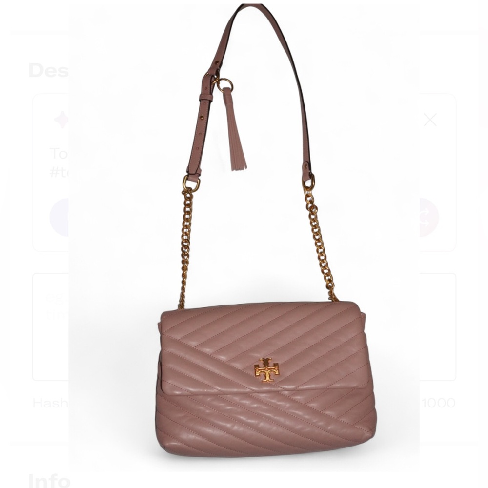Tory Burch Purse Pink Leather Crossbody Bag